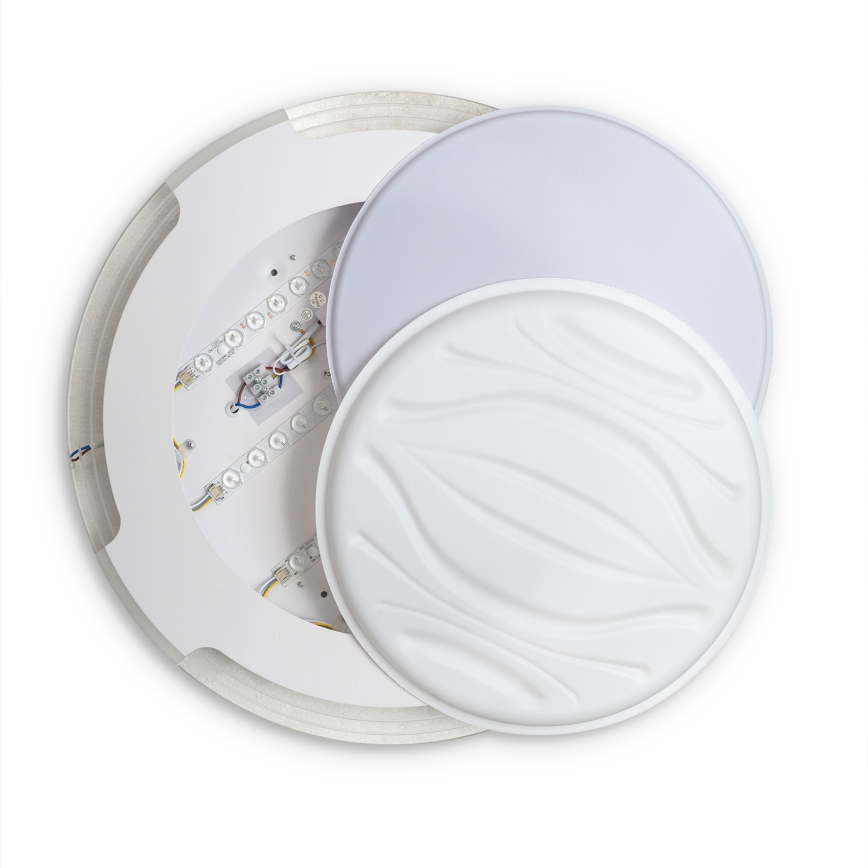 Brilagi - Plafonnier LED dimmable ORELIS LED/80W/230V 3000-6000K Ø 50 cm + télécommande