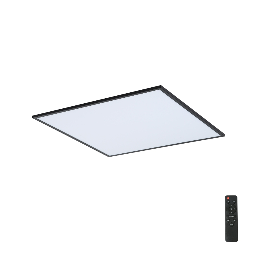 Brilagi - Plafonnier LED dimmable SLIMFRAME LED/58W/230V 60x60 cm 3000-6000K noir + télécommande
