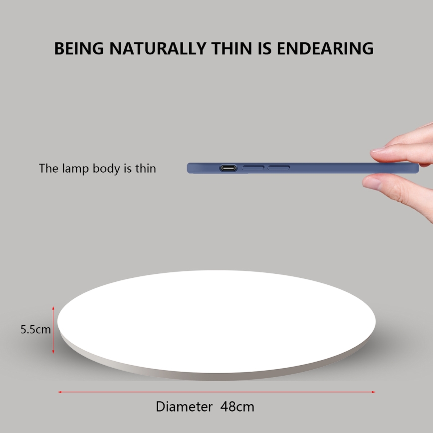 Brilagi - Luminaire LED dimmable SMART STARS LED/36W/230V Ø 48 cm 2700-6500K Wi-Fi Tuya + télécommande