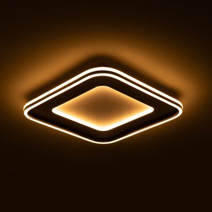 Brilagi - Plafonnier LED dimmable TRIVARO LED/88W/230V 3000-6000K 40x40 cm + télécommande