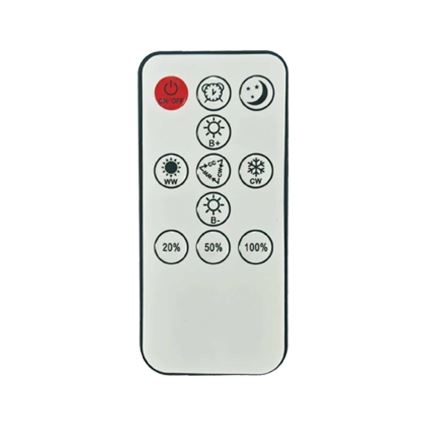 Brilagi - Plafonnier LED dimmable ULTRA SLIM LED/18W/230V 2700-6500K Ø 30 cm blanc + télécommande