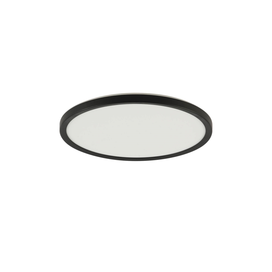 Brilagi - Plafonnier LED dimmable ULTRA SLIM LED/18W/230V 2700-6500K Ø 30 cm noir + télécommande