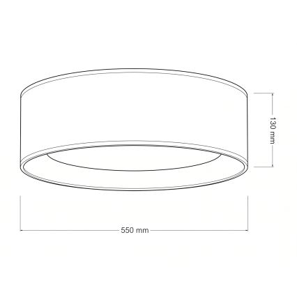 Brilagi - Plafonnier LED dimmable VELVET SMARTIX STARS LED/36W/230V 3000-6000K Ø 55 cm bordeaux Wi-Fi Tuya Beacon + télécommande