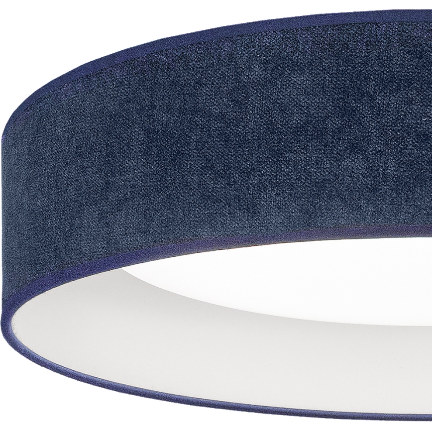 Brilagi - Plafonnier LED dimmable VELVET SMARTIX LED/24W/230V 3000-6000K Ø 45 cm bleu Wi-Fi Tuya Beacon + télécommande