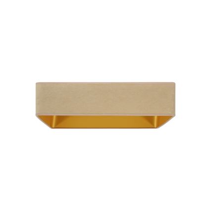 Brilagi - Plafonnier LED à intensité variable VELVET SQUARE LED/24W/230V 43x43 cm 3000/4000/6500K + télécommande beige