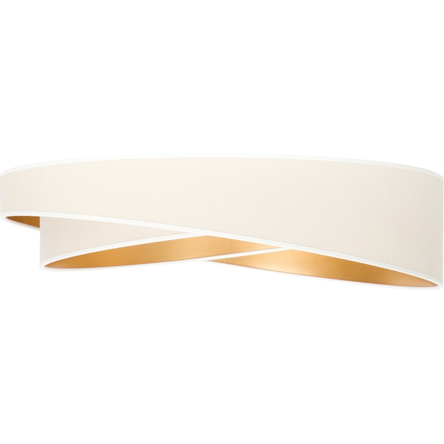 BRILAGI - Plafonnier LED dimmable VELVET TWIST LED/36W/230V 3000-6000K Ø 65 cm Wi-Fi Tuya Beacon blanc/or + télécommande