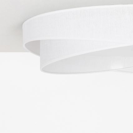 BRILAGI - Plafonnier LED dimmable VELVET TWIST LED/36W/230V 3000-6000K Ø 65 cm Wi-Fi Tuya Beacon blanc + télécommande