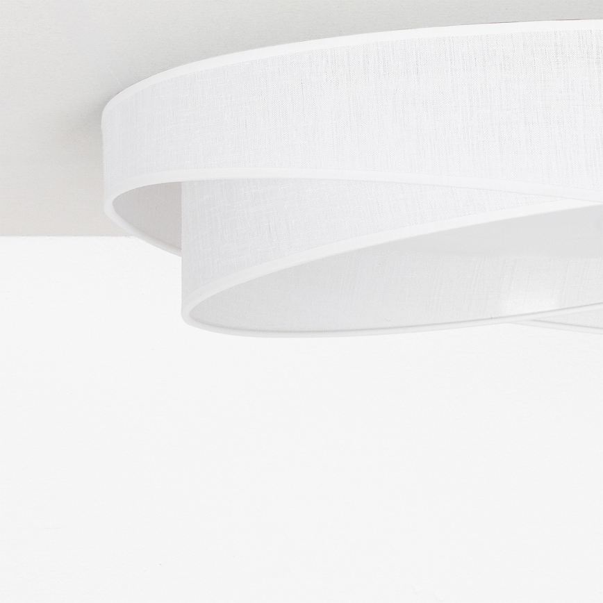 BRILAGI - Plafonnier LED dimmable VELVET TWIST LED/36W/230V 3000-6000K Ø 65 cm Wi-Fi Tuya Beacon blanc + télécommande