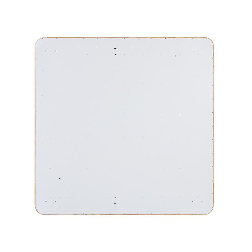Brilagi - Plafonnier LED dimmable WOODLINE SQUARE LED/100W/230V 3000-6000K chêne 80x80 cm + télécommande