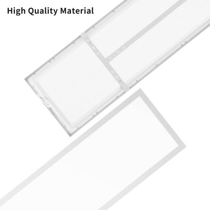 Brilagi - Plafonnier LED pour salle de bains FRAME LED/50W/230V 3000/4000/6000K 120x30 cm IP44 argenté