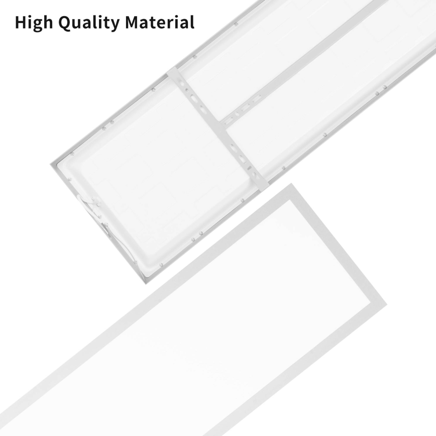 Brilagi - Plafonnier LED pour salle de bains FRAME LED/50W/230V 3000/4000/6000K 120x30 cm IP44 argenté