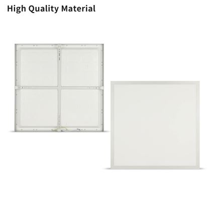 Brilagi - Plafonnier LED pour salle de bains FRAME LED/50W/230V 3000/4000/6000K 60x60 cm IP44 argenté
