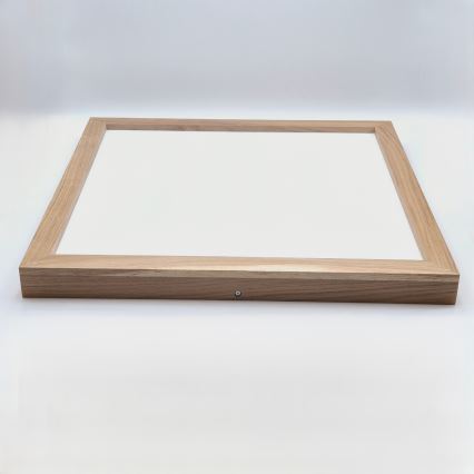 Brilagi - Plafonnier LED pour salle de bains WOODY FRAME LED/50W/230V 60x60 cm IP44 chêne