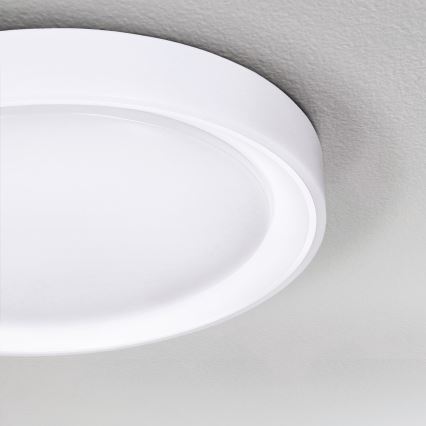 Brilagi - Plafonnier à intensité variable RGB FLOCO LED/30W/230V 3000-6500K Wi-Fi Tuya + LED/6W + télécommande