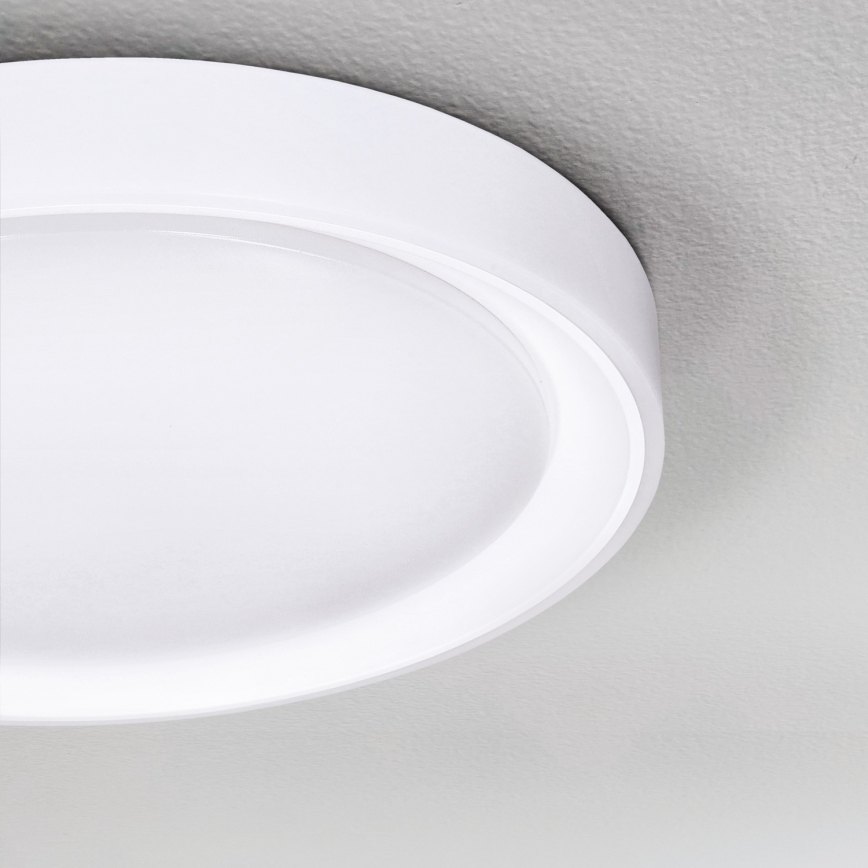Brilagi - Plafonnier à intensité variable RGB FLOCO LED/30W/230V 3000-6500K Wi-Fi Tuya + LED/6W + télécommande