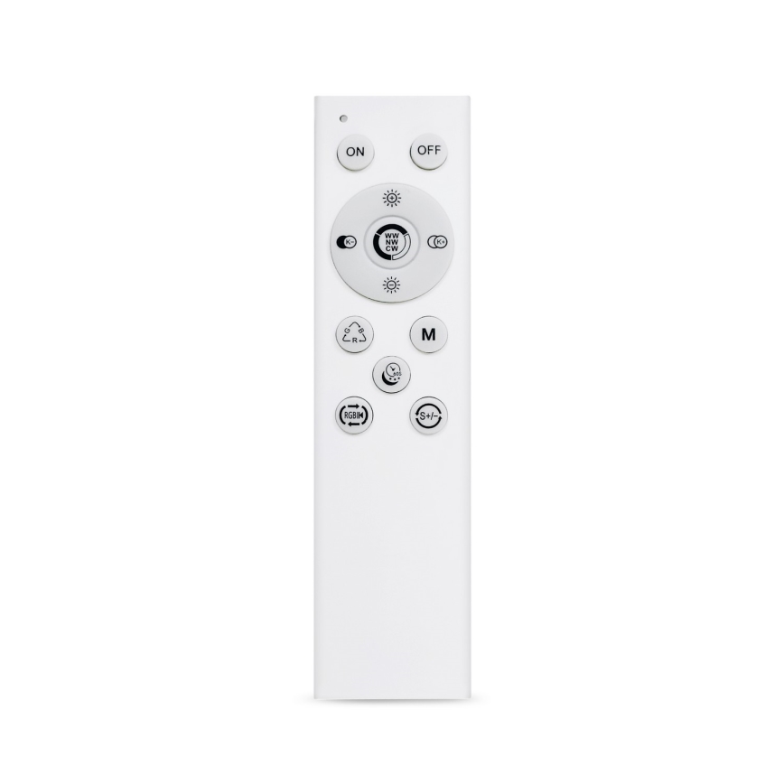 Brilagi - Plafonnier à intensité variable RGB FLOCO LED/30W/230V 3000-6500K Wi-Fi Tuya + LED/6W + télécommande