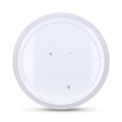 Brilagi - Plafonnier à intensité variable RGB FLOCO LED/30W/230V 3000-6500K Wi-Fi Tuya + LED/6W + télécommande