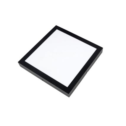 Brilagi - Plafonnier salle de bain FRAME LED/24W/230V 30x30 cm 3000/4000/6000K IP44 noir