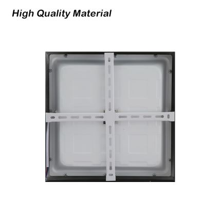 Brilagi - Plafonnier salle de bain FRAME LED/24W/230V 30x30 cm 3000/4000/6000K IP44 noir