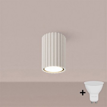 Brilagi - Luminaire spot LED CRESTO 1xGU10/10W/230V 10 cm couleur crème