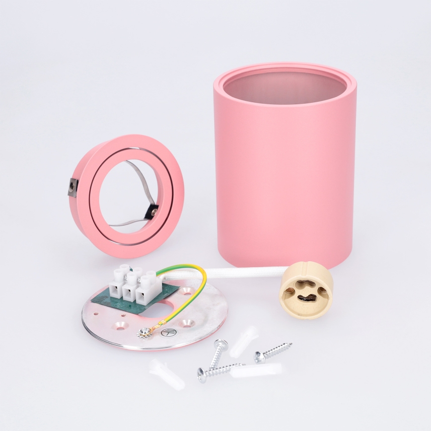 BRILAGI - Luminaire spot MIA 1xGU10/30W/230V 100x80 mm rose
