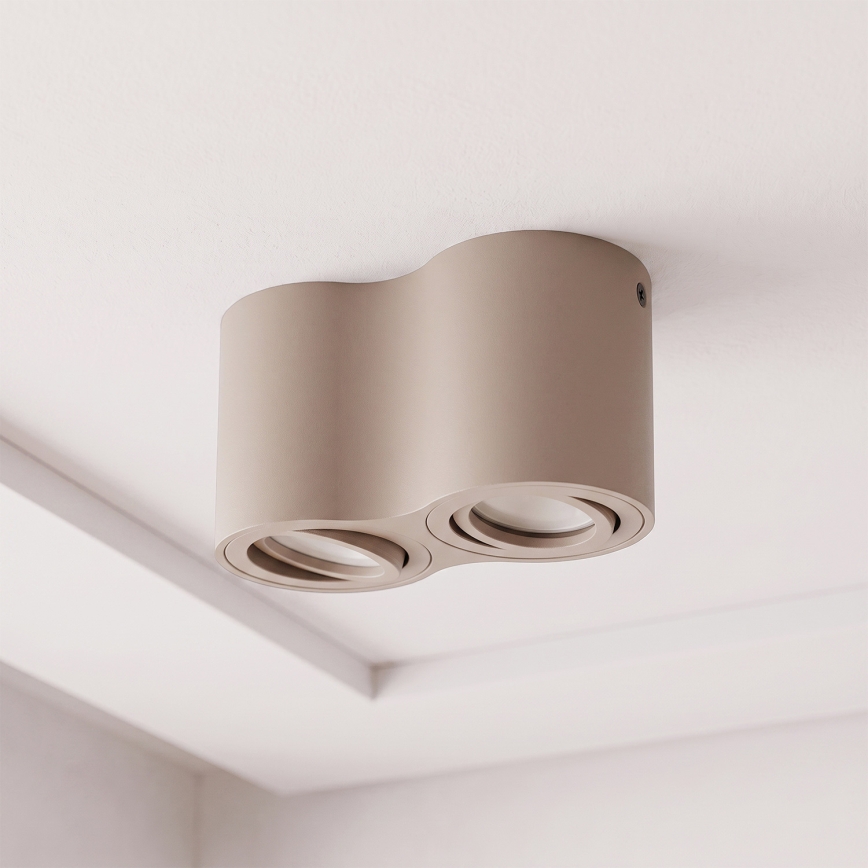 BRILAGI - Luminaire spot MIA DOUBLE 2xGU10/30W/230V beige