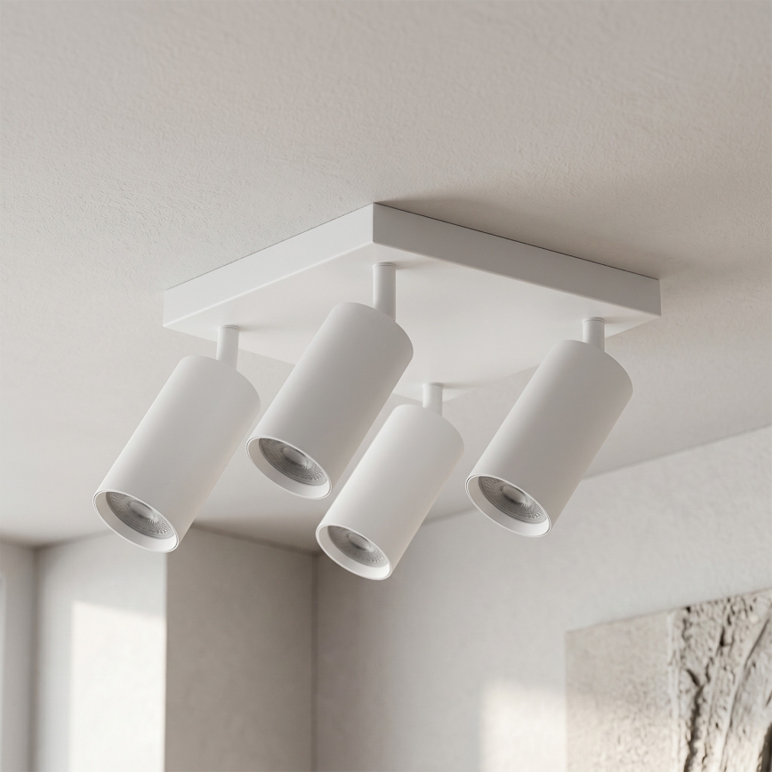 Brilagi - Luminaire spot SELE SQUARE 4x GU10/30W/230V, blanc