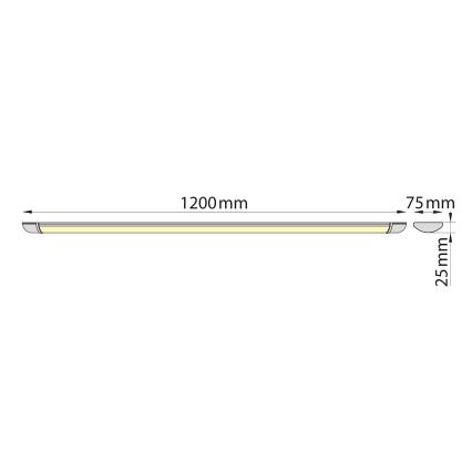 Brilagi - Luminaire tubulaire LED LUMA LED/32W/230V 120 cm