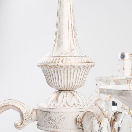 BRILAGI - Lustre à chaîne CLASSIC 3xE14/10W/230V crème/patine