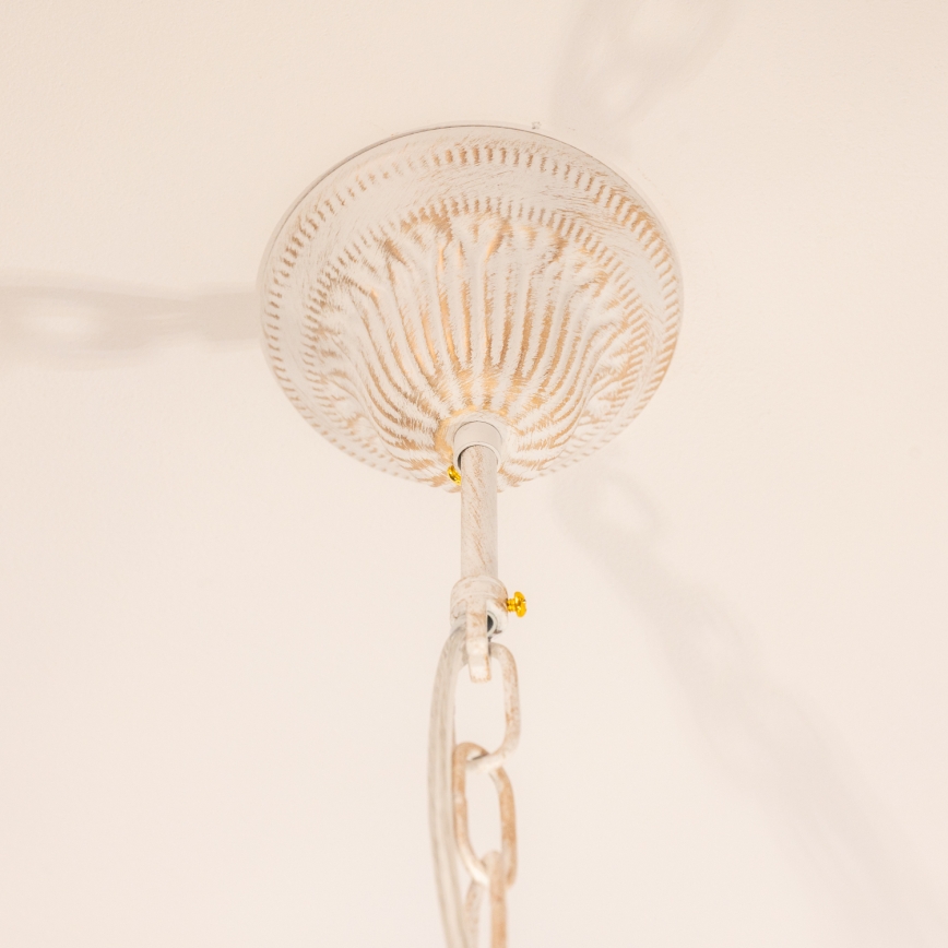 BRILAGI - Lustre à chaîne CLASSIC 3xE14/10W/230V crème/patine