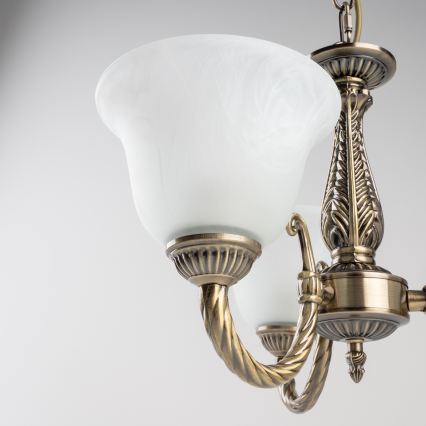 BRILAGI - Lustre à chaîne CLASSIC 3xE14/10W/230V laiton