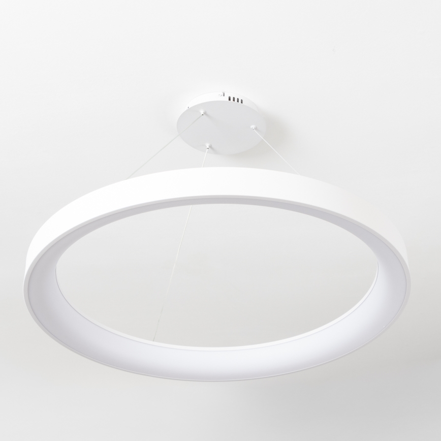 Brilagi - Suspension LED dimmable sur câble FALCON II LED/108W/230V 3000-6500K Ø 80 cm blanc + télécommande