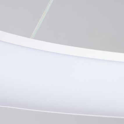 Brilagi - Suspension LED dimmable sur câble FALCON II LED/108W/230V 3000-6500K Ø 80 cm blanc + télécommande