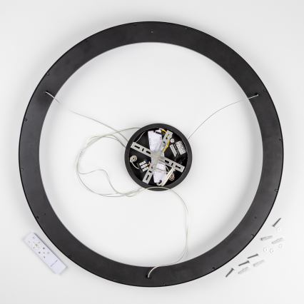 Brilagi - Suspension LED dimmable sur câble FALCON II LED/108W/230V 3000-6500K Ø 80 cm noir + télécommande