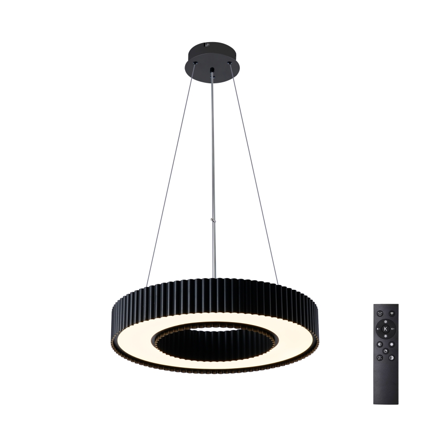 Brilagi - Suspension LED dimmable sur câble LUMIX LED/48W/230V 3000-6000K noir Ø 50 cm + télécommande