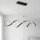 Brilagi - Lustre LED dimmable sur câble DNA LED/41W/230V 3000-6000K noir + télécommande