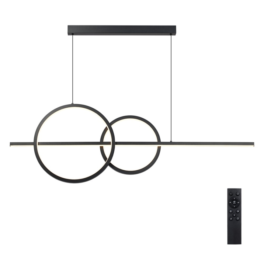 BRILAGI - Suspension LED dimmable sur câble SIGNATURE LED/53W/230V 3000-6000K 120 cm noire + télécommande