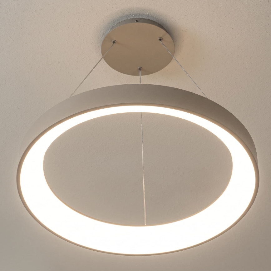 BRILAGI - Suspension LED dimmable sur câble FALCON II LED/99W/230V 3000-6500K Ø 60 cm beige + télécommande