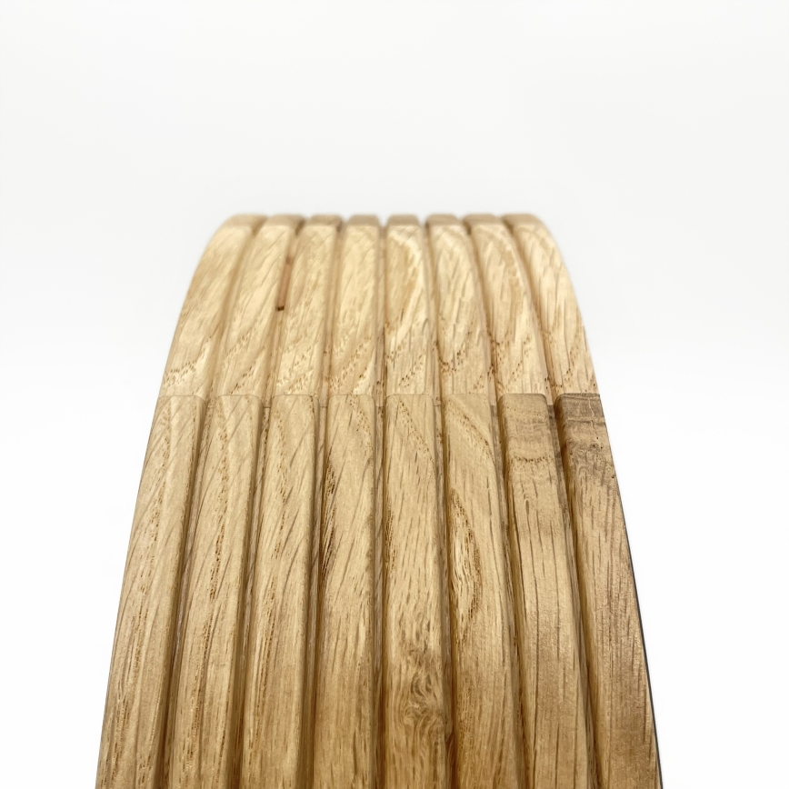 Brilagi - Lustre LED sur câble CARVALHO MODERN 3xE27/60W/230V chêne Ø 47,5 cm