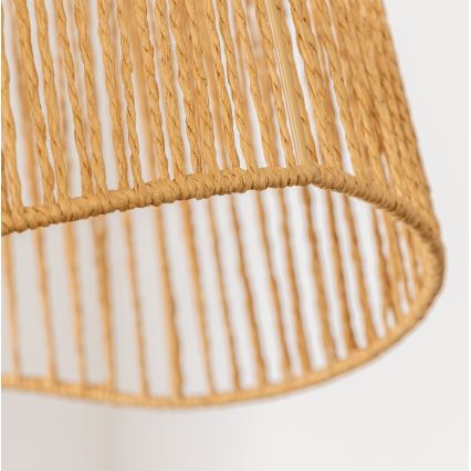 Brilagi - Lustre LED sur câble CERIA BOHO 1xE27/40W/230V Ø 50 cm marron