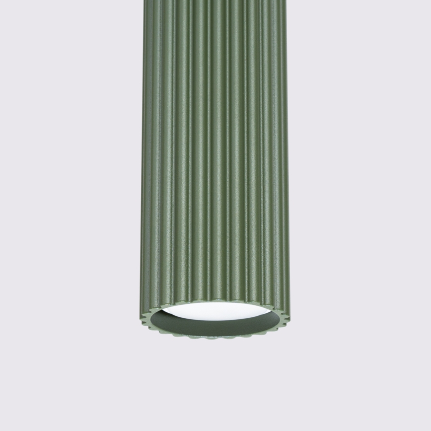 Brilagi - Lustre LED sur câble CRESTO 1x GU10/10W/230V, vert