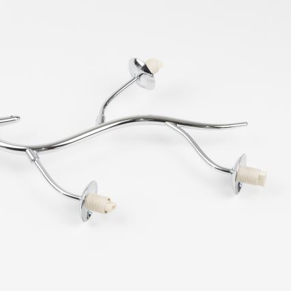 Brilagi - Lustre LED suspendu sur câble MISTEL 6xG9/3W/230V noir chromé/verre fumé