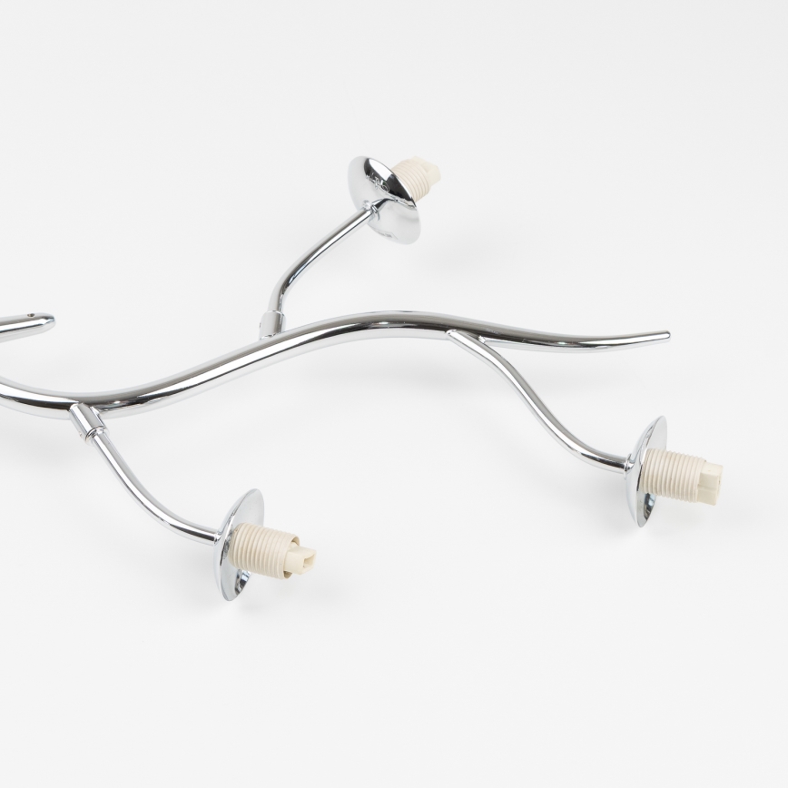 Brilagi - Lustre LED suspendu sur câble MISTEL 6xG9/3W/230V noir chromé/verre fumé