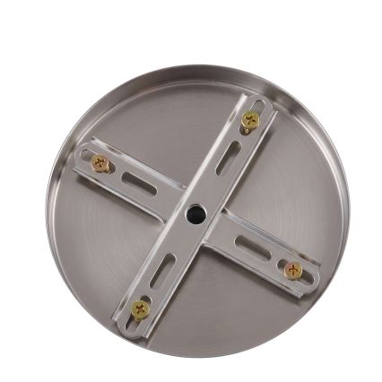 BRILAGI - Lustre plafonnier ECLIPSE 12xE14/10W/230V Ø 78 cm argenté