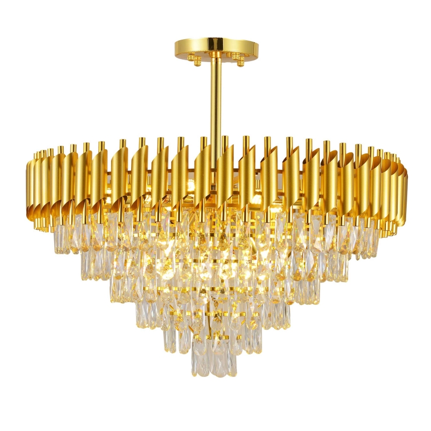 BRILAGI - Lustre plafonnier ECLIPSE 12xE14/10W/230V Ø 78 cm doré