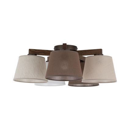 Brilagi - Lustre plafonnier LATTE 5xE27/15W/230V pin/mix
