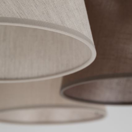 Brilagi - Lustre plafonnier LATTE 5xE27/60W/230V pin/mix