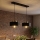 Brilagi - Lustre suspendu sur câble 2xE27/60W/230V noir/doré