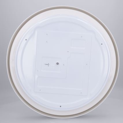 Brilagi - MATTEO dimmbare LED-Deckenleuchte LED/48W/230V 3000–6500K Ø 41 cm taupe + Fernbedienung