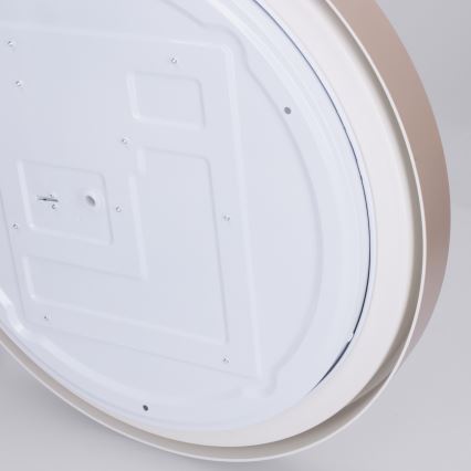 Brilagi - MATTEO dimmbare LED-Deckenleuchte LED/48W/230V 3000–6500K Ø 41 cm taupe + Fernbedienung